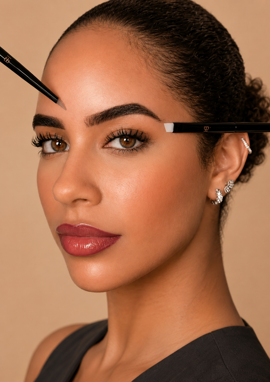 pack pinceau cils lash lift halal brows
