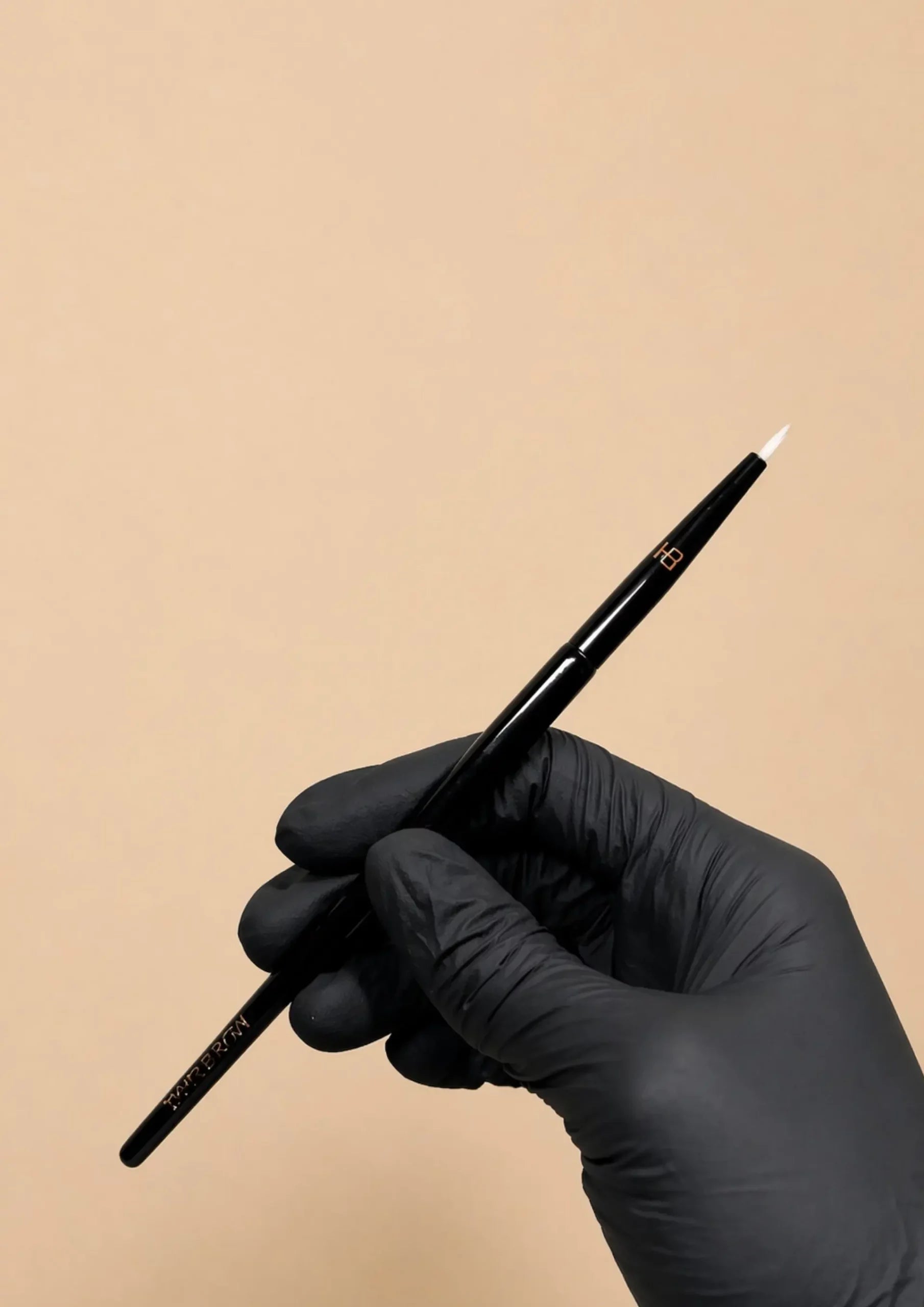 pinceau pointu silicone halal brows