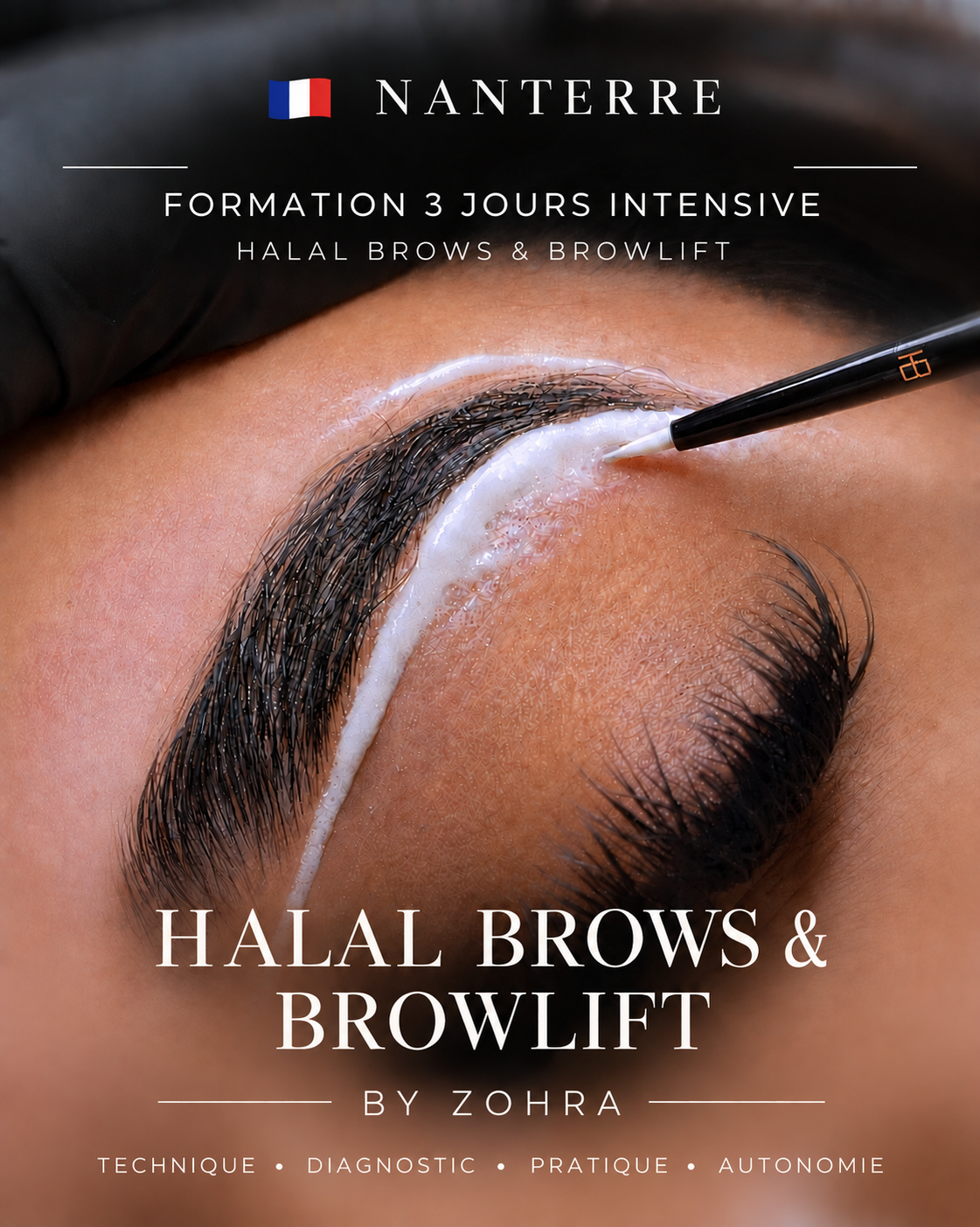 Formation intensive Halal Brows – 3 jours à Nanterre